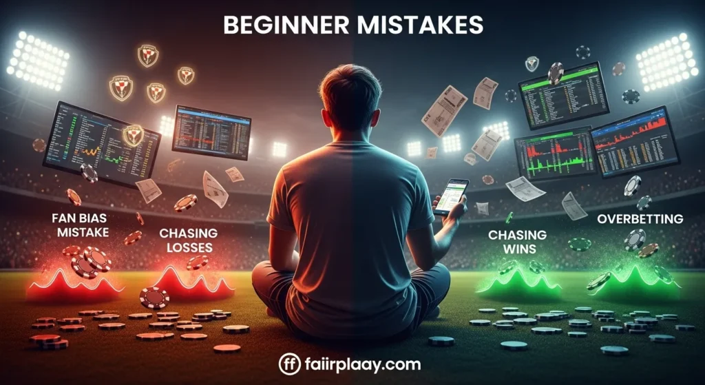 The Five Biggest Mistakes I Made as a New Cricket Bettor 1 The Five Biggest Mistakes I Made as a New Cricket Bettor