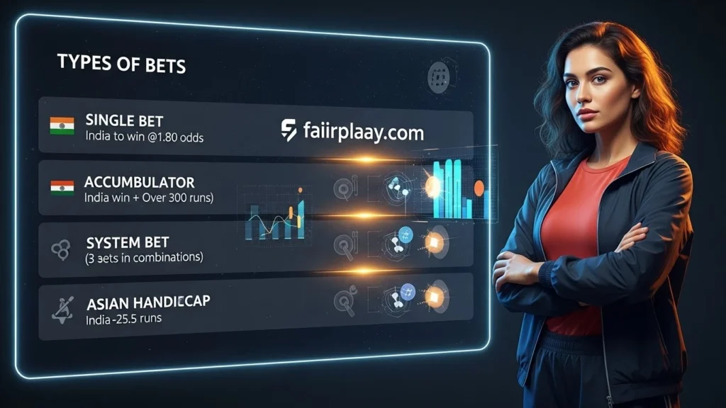 Fairplay Book – India’s Trusted Cricket Betting Guide 10 Types of Bets in Fairplay Book