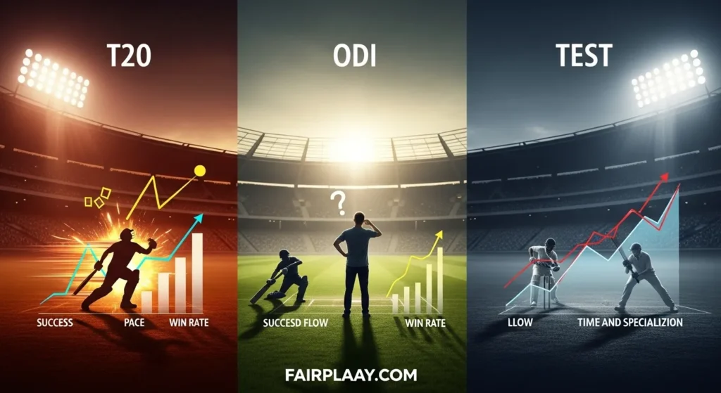 Which Cricket Format Should You Actually Bet On as a Beginner 1 Which Cricket Format Should You Actually Bet On as a Beginner